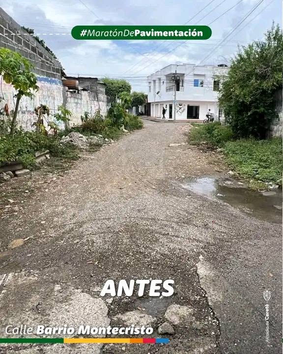 Jornada de verificación de calles y alcantarillado